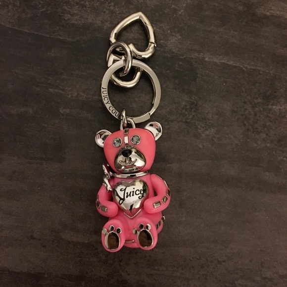 Juicy Couture Accessories - Juicy Couture Teddy Bear keychain
